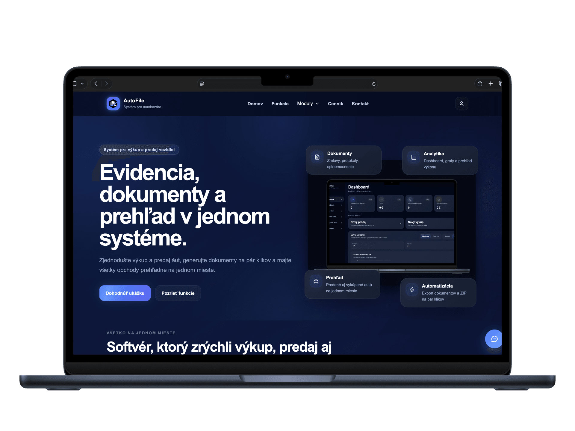 AutoFile internal system preview
